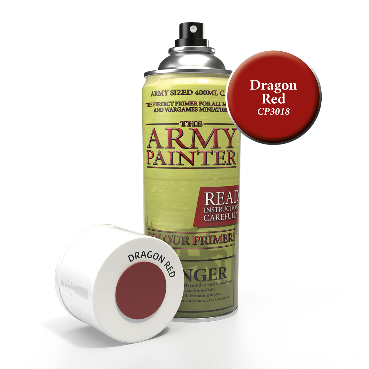 Army Painter Colour Primer - Dragon Red